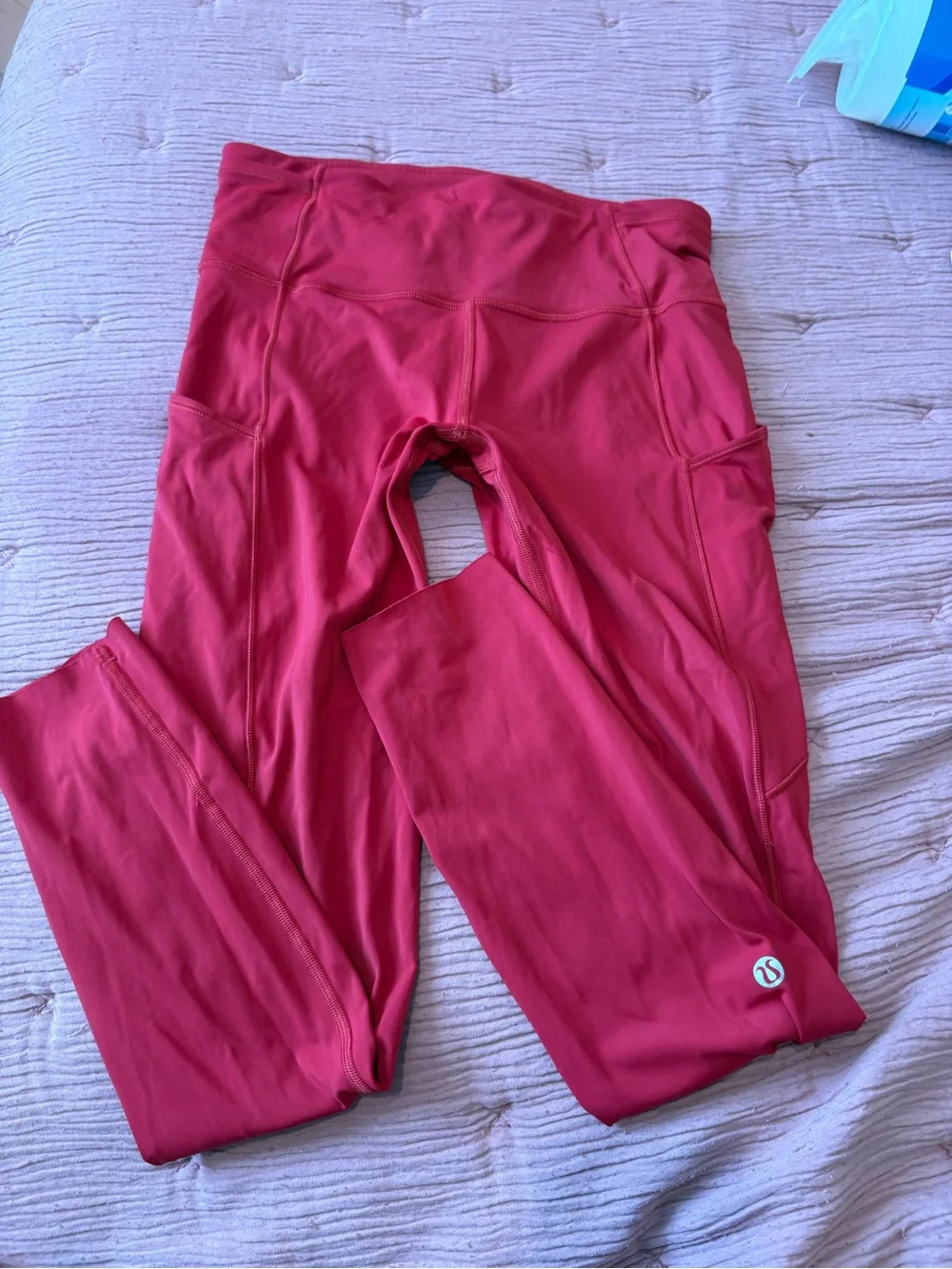 Lululemon Fast & Free 7/8 Tight II *Non-Reflective Nulux 25